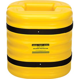 Column Protector - Yellow - 10 in. Column Opening - 24 in. High