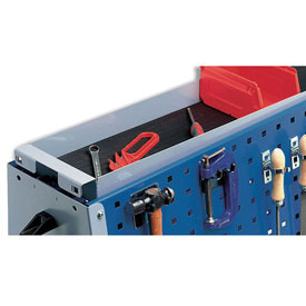 2533039.16  Upper Storage Tray with Mat for Perfo-Tool Trolleys - for 47 in. - Gray Trolleys