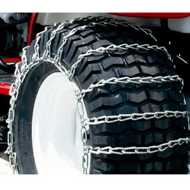 1060856 Maxtrac Snow Blower & Garden Tractor Tire Chains, 2 Link Spacing Pair