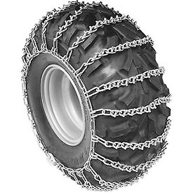 1064155 ATV V-Bar Tire Chains, 4 Link Spacing Pair
