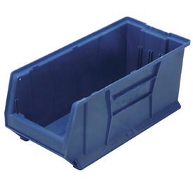 Quantum Food Service QUS973 BL Hulk Stack Shelf Container - 29 7/8 x 11, Blue, Case of 4