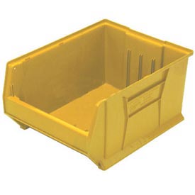 Quantum Food Service QUS976 YL Hulk Stack Shelf Container - 29 7/8 x 16 1/2, Yellow