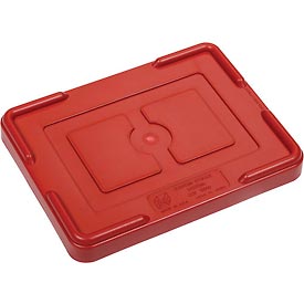 10.87 x 8.25 in. Lid for Plastic Dividable Grid Container, Red - Pack of 10