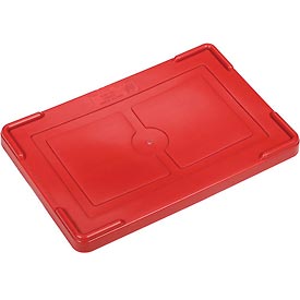 COV92000RD 16.5 x 10.87 in. Lid for Plastic Dividable Grid Container, Red - Pack of 4