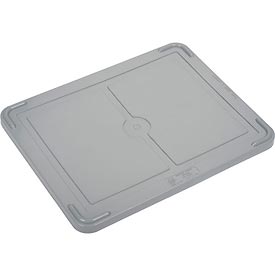 COV93000GY 22.5 x 17.5 in. Lid for Plastic Dividable Grid Container, Gray - Pack of 3 -  Quantum Storage Systems