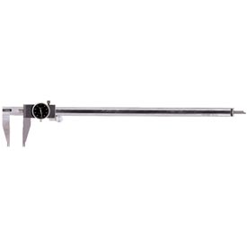 Picture of Fowler 52-008-018 18 in. Extended Range Dial Caliper with Black Dial