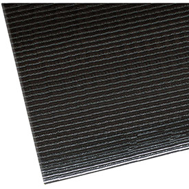 Razorback Anti-Fatigue Floor Mat - Black - 3 x 60 ft. - Durable PVC