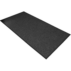 136S0036CH NoTrax Polynib 0.37 in. Thick Entrance Floor Mat, Charcoal - 3 x 6 ft.