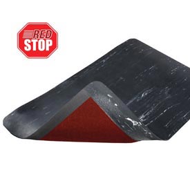 970S0312BL Marble Sof-Tyle Grande RedStop Mat, Black - 3 x 12 ft.