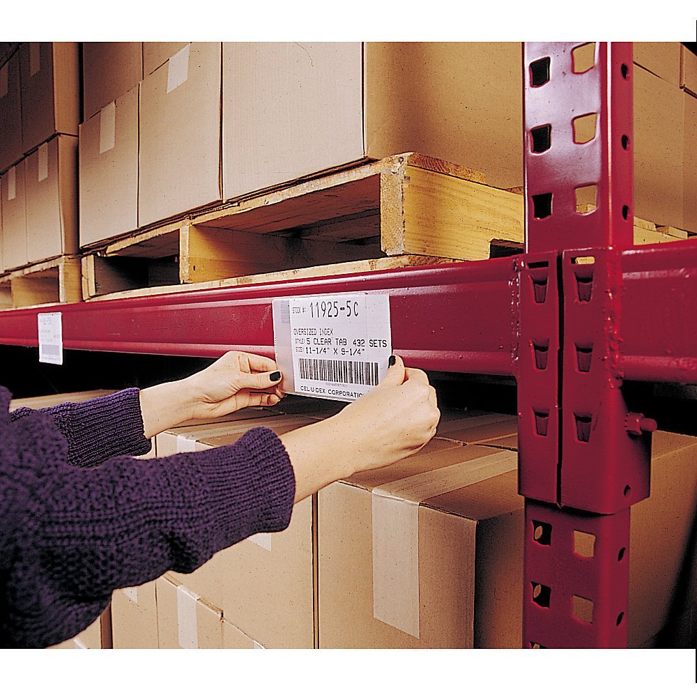 APX-46 Self Adhesive Label Holder, 6 x 4 in. - 50 Piece