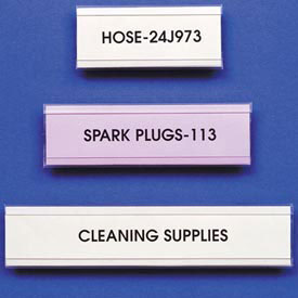 PCM103 1 x 3 in. Label Holder C Design Magnetic - 25 Piece