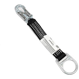 18-In.Web Extension With A Snap Hook And D-Ring; Ansi Z359-2007 Compliant 8928-Z7/18Inbk