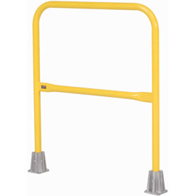 36L Pedestrian Barrier, Steel, Yellow