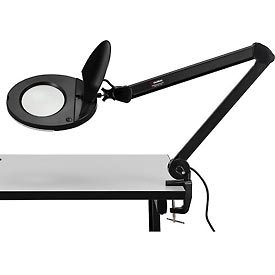 695231 3 Diopter LED Magnifying Lamp, Black