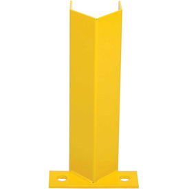 798617 12 in. Pallet Rack Frame Guard with Hardware, Yellow