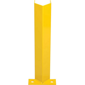 798618 18 in. Pallet Rack Frame Guard with Hardware, Yellow