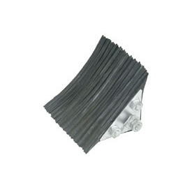 WC0888 8 x 8 x 8 in. Laminated Rubber Wheel & Tire Chock