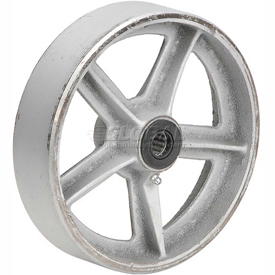 Picture of Casters&#44; Wheels & Industrial Handling CW-820-SS 5-8 8 x 2 in. Semi-Steel Wheel - 0.63 in.
