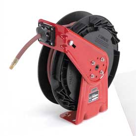 Picture of Reelcraft RT450-OLP 0.25 in. x 50 ft. 300 PSI Air & Water Hose Reel Retractable Medium Duty Composite with Hose