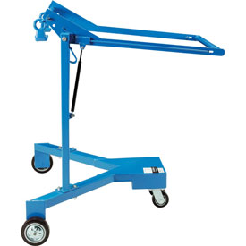 Portable Drum Lifter & Palletizer - Blue