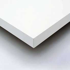 Plastic Laminate Workbench Top - Light Gray - 96 x 36 in. - Durable Surface