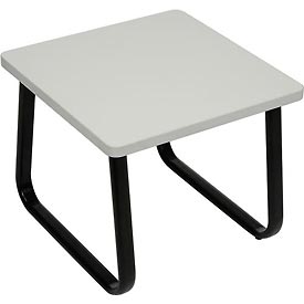 AD92020PA 20 x 20 in. Square Coffee Table, Gray Top