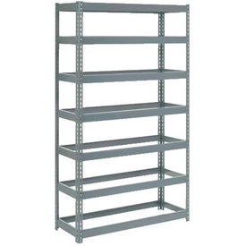 Global Industrial 790CP16 48 x 24 x 84 in. Extra Heavy Duty Shelving with 7 Shelves, Gray - No Deck -  GLOBAL INDUSTRIES