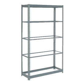 Global Industrial 790CP22 48 x 24 x 60 in. Heavy Duty Shelving with 5 Shelves, Gray - No Deck -  GLOBAL INDUSTRIES