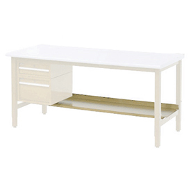 Global Industrial 606951TN 72 x 15 in. Lower Shelf for Bench - Tan