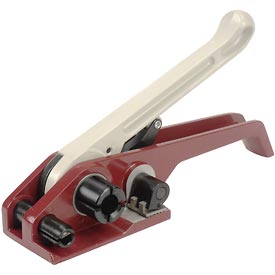 PST34 0.75 in. Tensioner Polypropylene Strapping, Black & Red