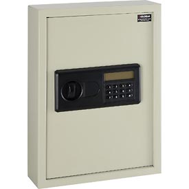 Global Industrial 270299 Electronic 48 Key Safe Cabinet, Sand