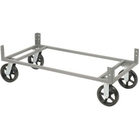 48 x 24 in. Gray Dolly Base