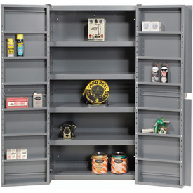 Storage Cabinet - Gray - 38 x 24 x 72 in.