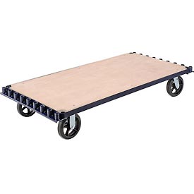 Picture of Global Industrial 585231 60 x 30 in. Adjustable Panel & Sheet Mover Truck&#44; Blue - Capacity 2400 lbs