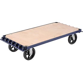 Picture of Global Industrial 585228 48 x 24 in. Adjustable Panel & Sheet Mover Truck&#44; Blue - Capacity 2400 lbs