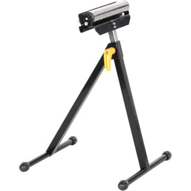 STAND-MF 27.5 to 43 in. Portable Roller Stand Hight Range, Blue - Capacity 125 lbs