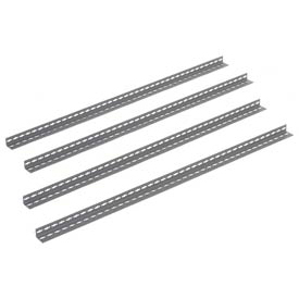 10 ft. High Gray Angle Post Bulk Rack, Set of 4