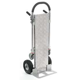 Picture of Global Industrial 241665 Aluminum Snap-On Deck for Junior Aluminum 2-in-1 Convertible Hand Truck&#44; Gray