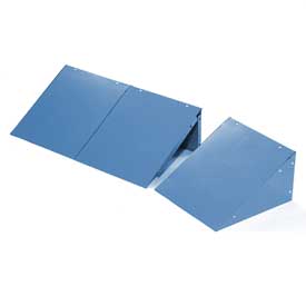 Global Industrial 652708BL 15 x 18 in. Locker Slope Top Kit, Blue