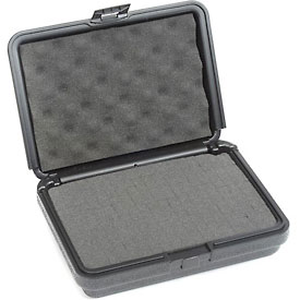 FC50021-1000750275RN 10 x 7.5 x 2.75 in. Plastic Protective Storage Case with Pinch Tear Foam, Black