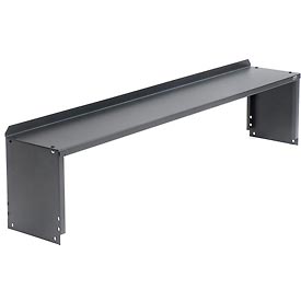 Global Industrial 254742BK 60 x 10.5 x 12 in. Riser Workbench, Black