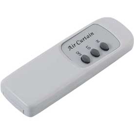 Global Industrial MI2591R-2-P1 36 x 48 x 60 in. Replacement Remote Control for Global Air Curtains, Gray
