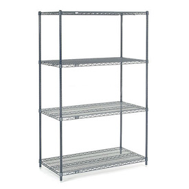 Nexelon Wire Shelving - Blue - 54 x 14 x 86 in.