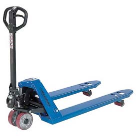 Quick-Lift Pallet Jack Truck - Blue - 27 x 48 in. - 5500 lbs Capacity