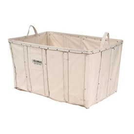 Global Industrial 241317 Replacement Liner for Best Value Canvas Basket Bulk Truck, 16 Bushel