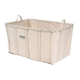 Global Industrial 241318 Replacement Liner for Best Value Canvas Basket Bulk Truck, 20 Bushel -  GLOBAL INDUSTRIES