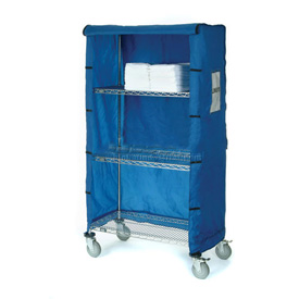 Global Industrial 99-400No.2ABL 36 x 18 x 63 in. Blue Nylon Cover