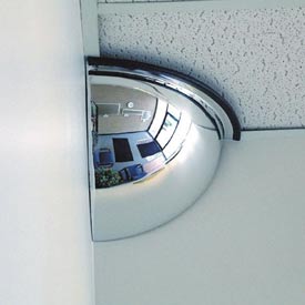 H141185F 18 in. Quarter Dome Acrylic Mirrors