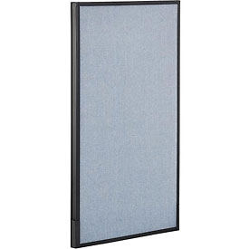 Global Industrial 277660BL Office Partition Panel, Blue - 24.25 x 42 in.