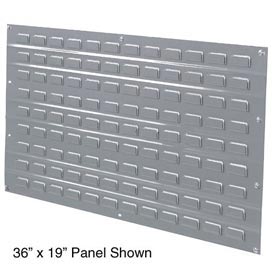 Global Industrial 239960 Louvered Wall Panel without Bins, 48 x 61 in.